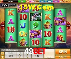 Biblioteca de slots populares na 49Bet